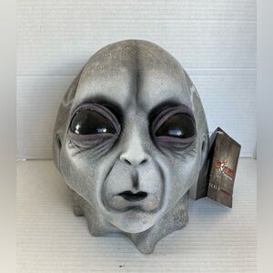 Adult Area 51 Alien Mask - Cosplay Scary Halloween Mask  Costume Accessory